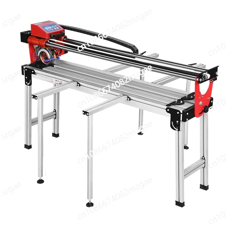 Multi-function automatic desktop tile cutting machine manual push knife water jet 45 degree chamfering