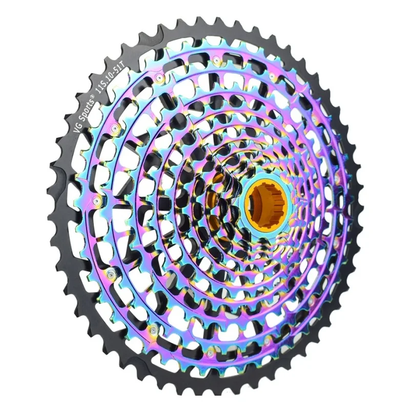 

Colorful MTB 11 12S 10-46T/10-51T XD ULT Cassette Ultimate Mountain Bike K7 Sprocket Bicycle Freewheel For Eagle GX SX NX M9100