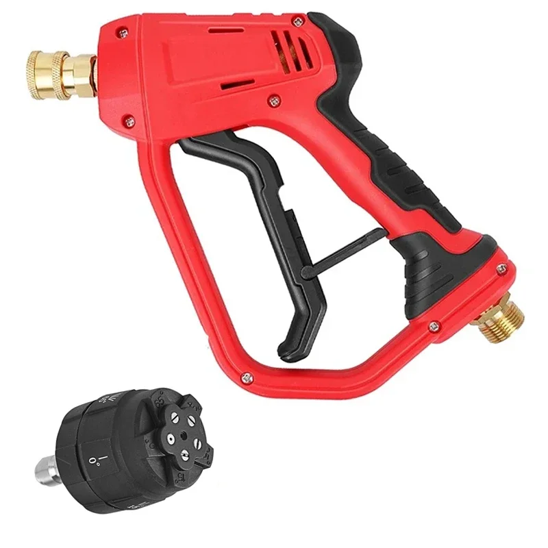 High Pressure Cleaning Water Gun For Karcher With 5 Nozzle 4000psi M22 G1/4 for Professional Electric High Pressure Washers