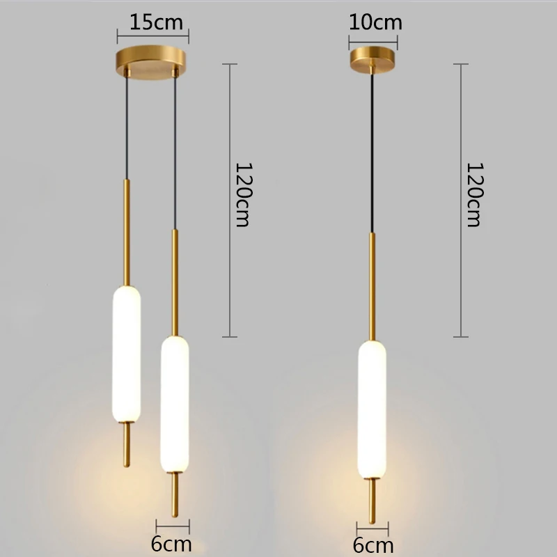 Lampe Suspendue Nordique Simple à Double Tête en Métal et Verre, Design Moderne Minimaliste, Luminaire Décoratif d\'Nik, Idéal pour une Chambre à