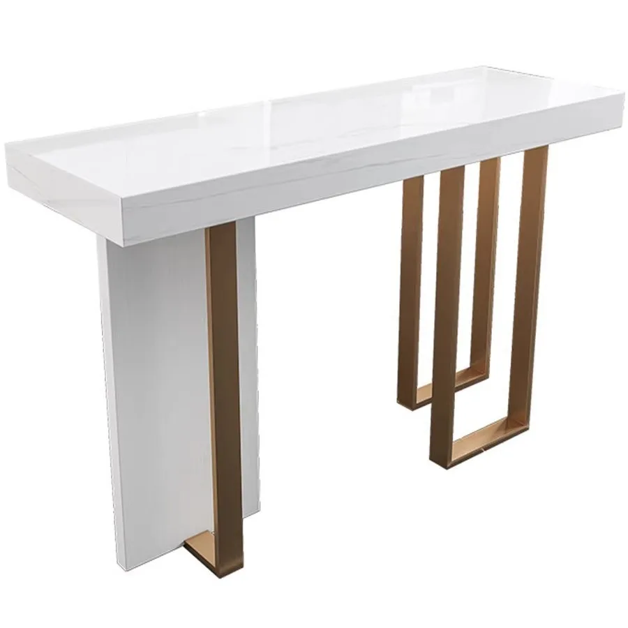 

Light luxury marble bar table household living room partition small apartment modern simple bar table integrated