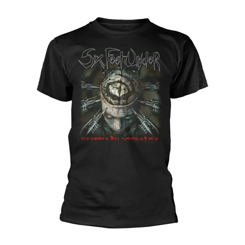 MAXIMUM VIOLENCE by SIX FEET UNDER T Shirt Front Back Print