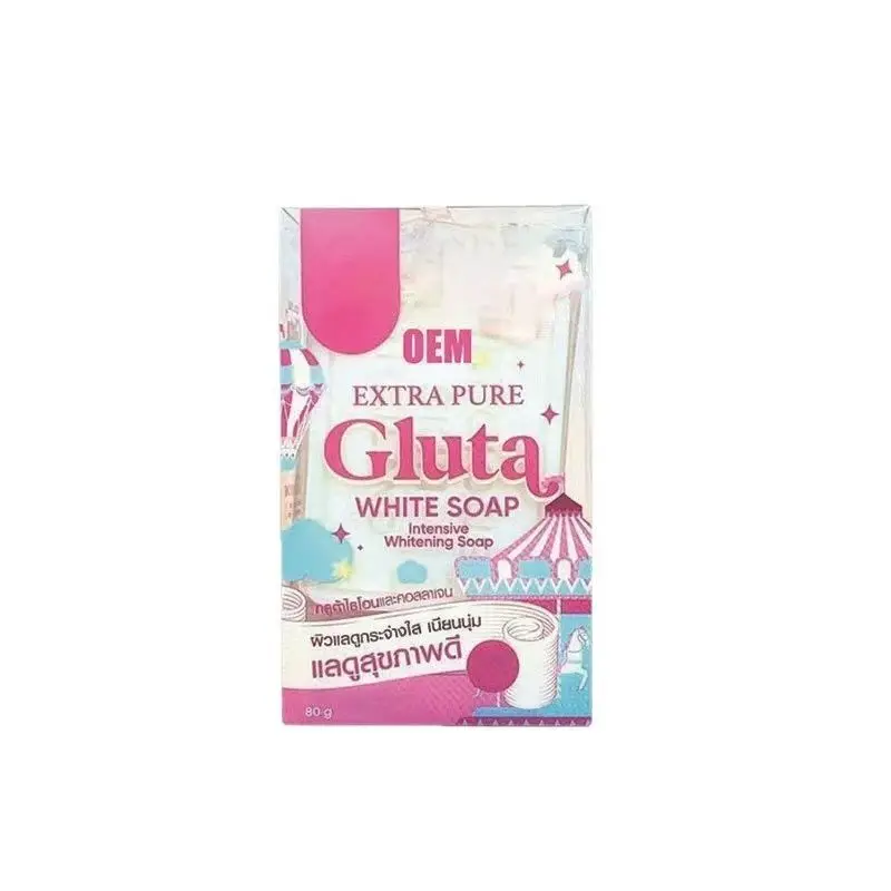 Gluta White Rozjaśniający Preparat z Glutationem i Kolagenem – Gluta White Wielofunkcyjna Myjka w Kostce Rozjaśniająca i Wyrównująca Koloryt