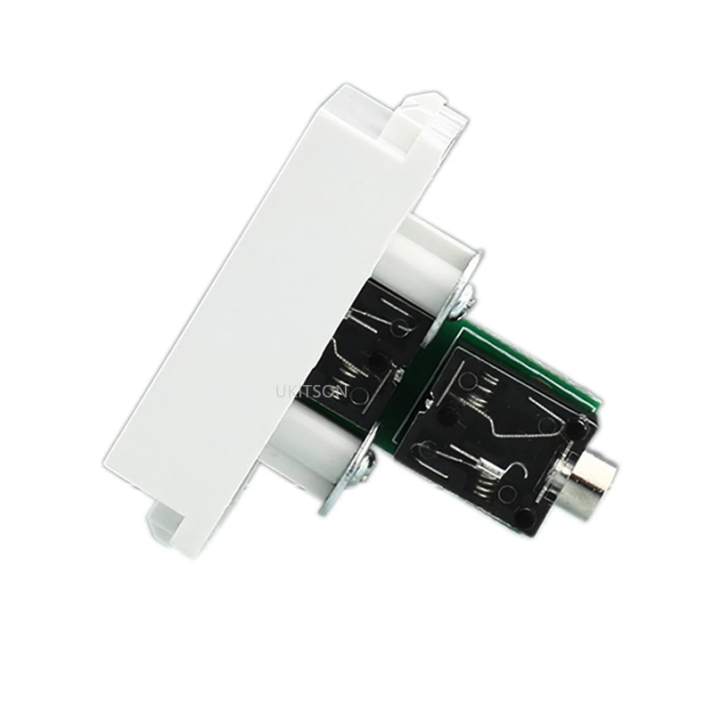 3.5มม.เสียงหูฟังสายหญิงพอร์ตเสียงตรงปลั๊กสล็อตซ็อกเก็ตแจ็คหูฟังอะแดปเตอร์โมดูลเชื่อมต่อ