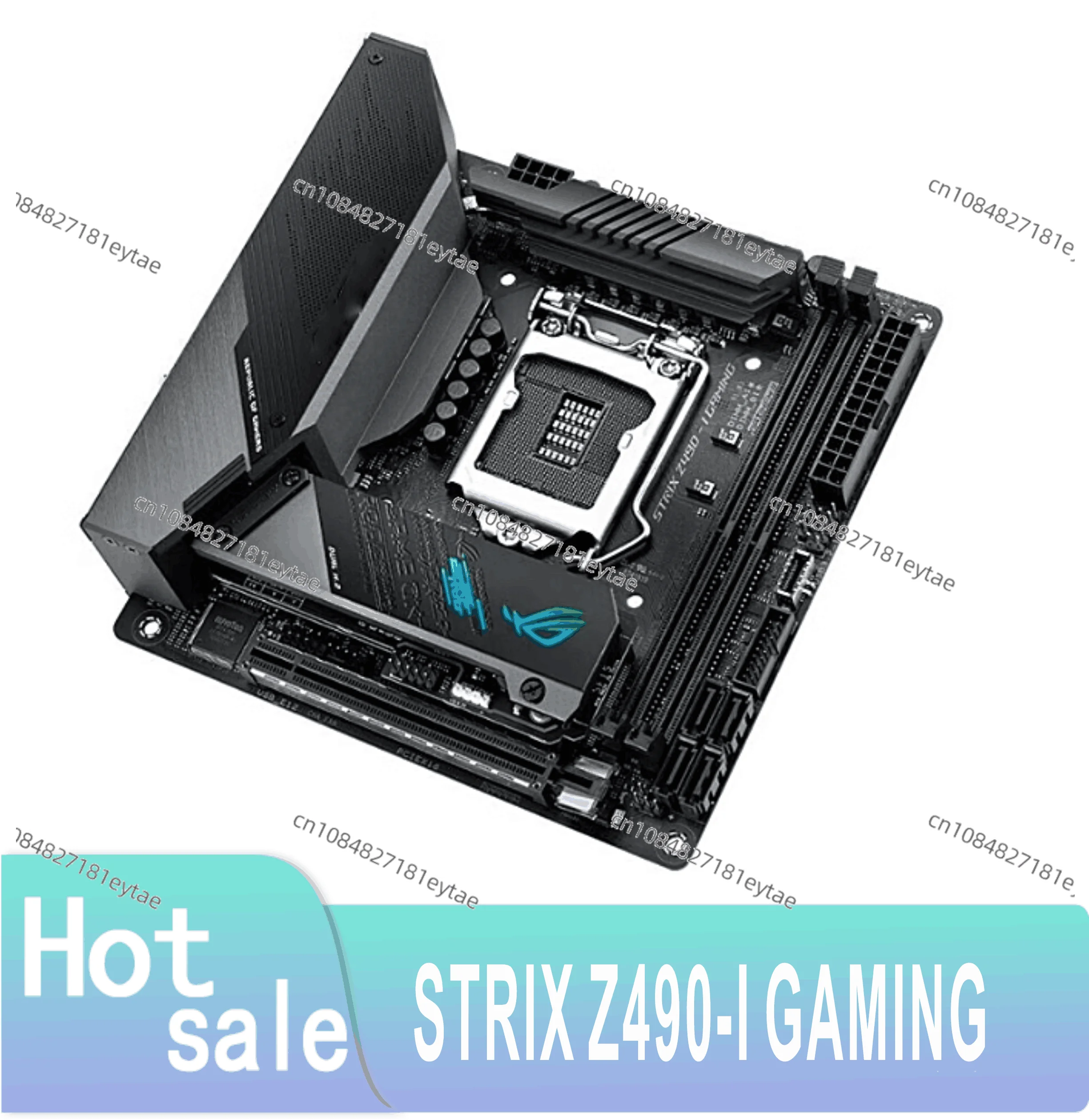 Used STRIX Z490-I GAMING Original Z490 DDR4 PCI-E4.0 LGA 1200 Support i9 10900K 10th