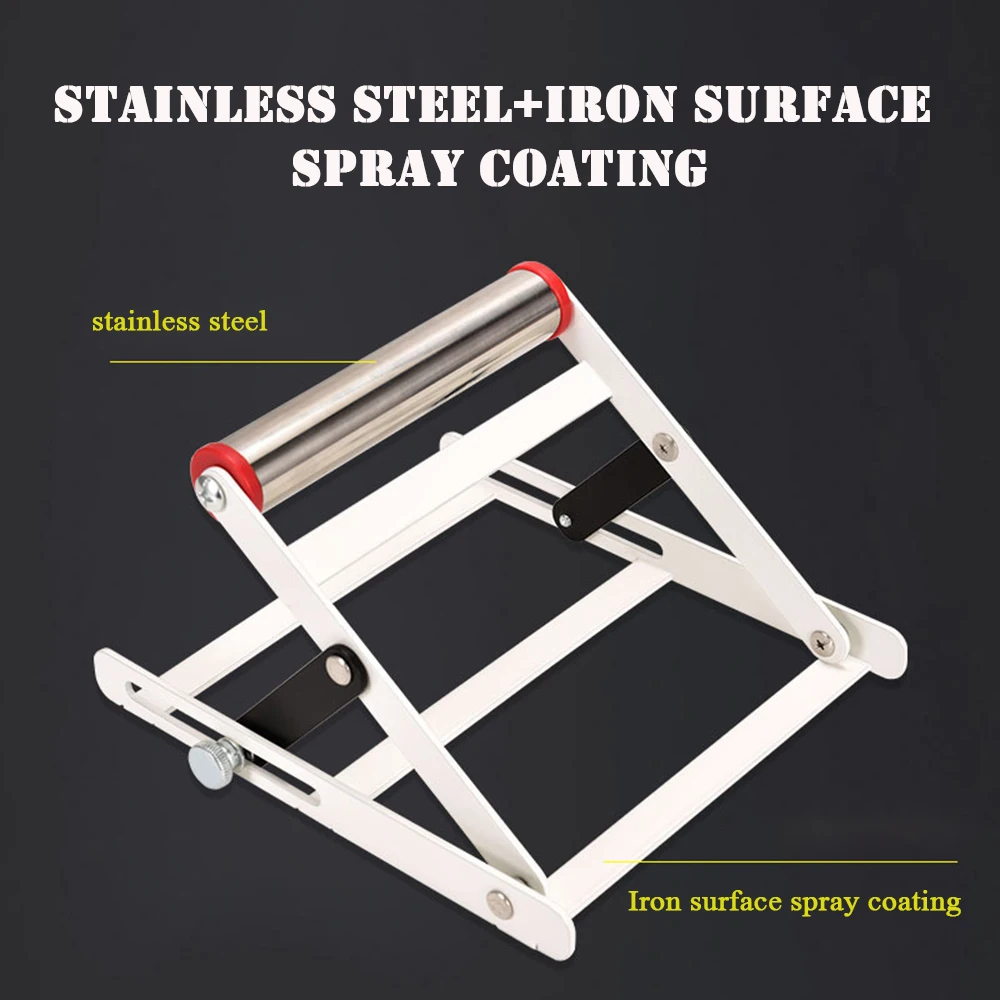 Stainless Steel Cutting Machine Support Shelf Foldable Portable Support Rack For Woodworking