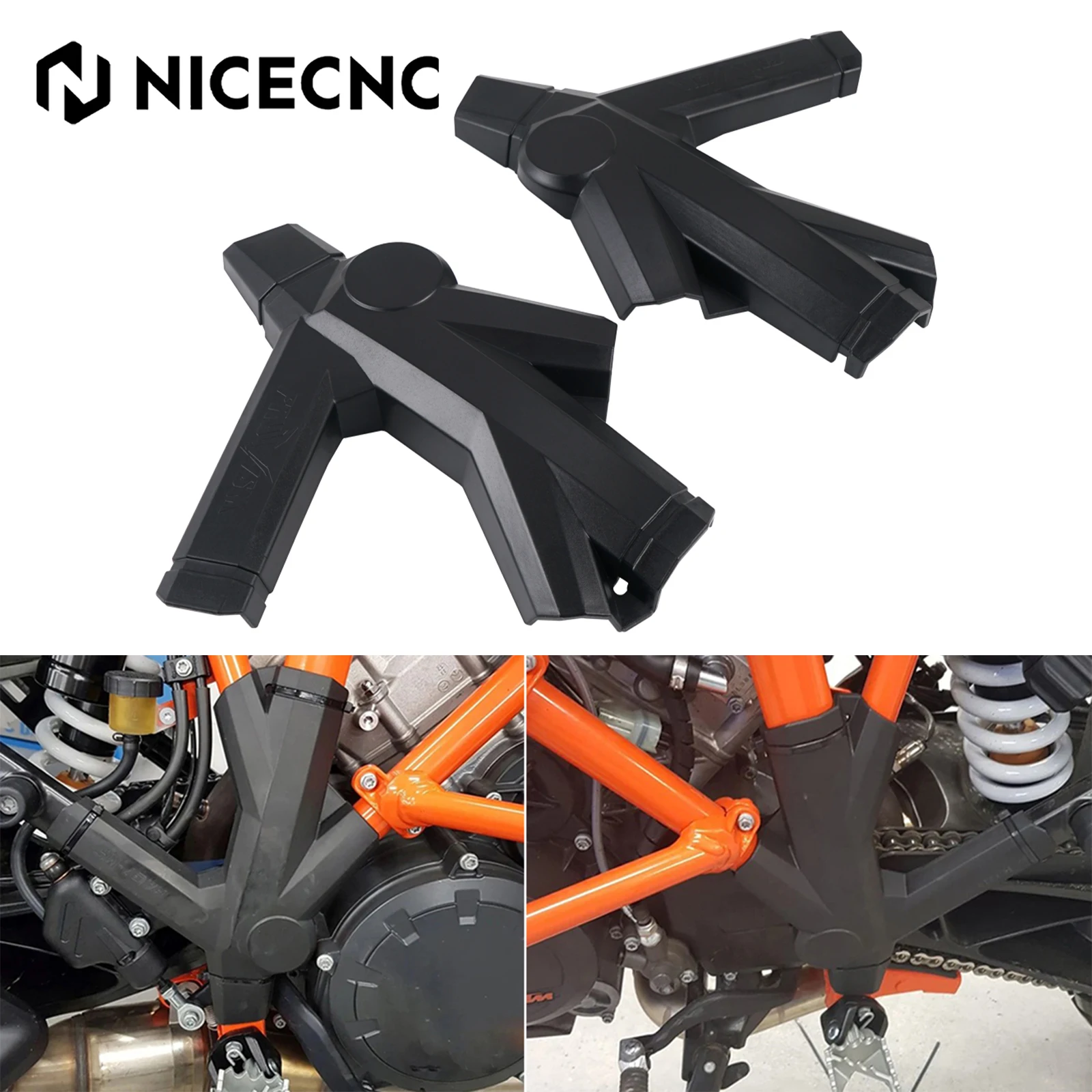 

For KTM 1290 Super Adventure R S T Frame Bumper Cover Guard Protector 1090 Adventure R 2017-2019 1090 Adventure R 2017-2019