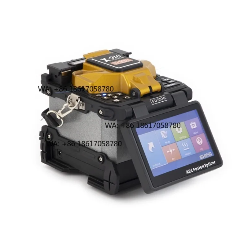 Shinho X910 Fiber Fusion Splicer Six Motors Core To Core Alignment Fiber Optic Fusion Splicing Machine