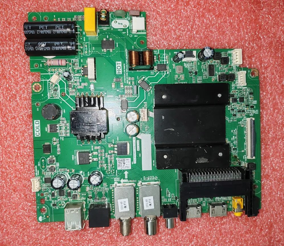 TPD.RT2841T.PB781(N)    4RT41AA   Three in one TV motherboard tested well, WiFi network tested well, physical photos taken