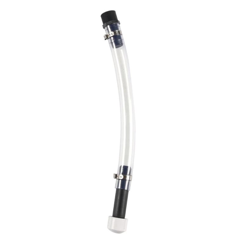 Hose for Fuel Jugs Corrosion Resistant Gas Can Attachment Secure Tube Quick Fill Replacement & 5.5 Gallon Capacity