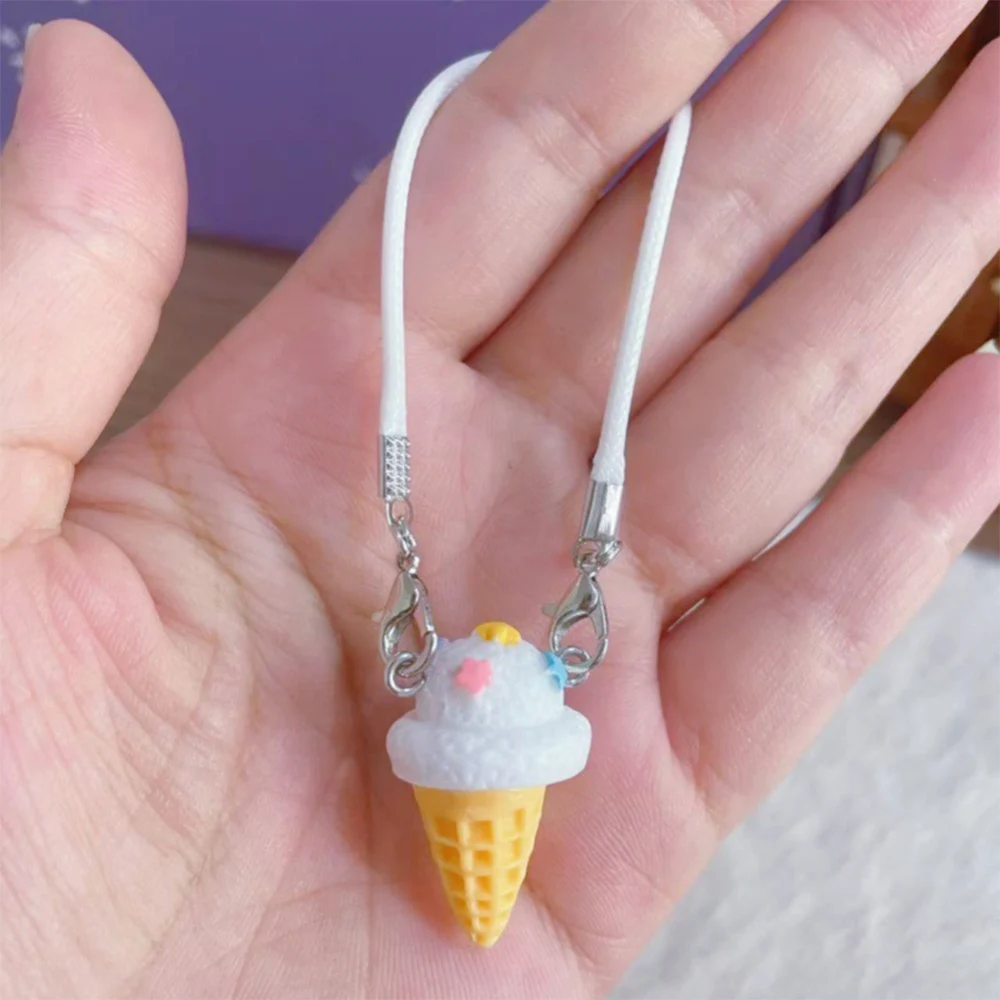 For 17cm Labubu Mini Ice Cream Model Pendant Clothing Accessories Dollhouse Accessories (no Doll)
