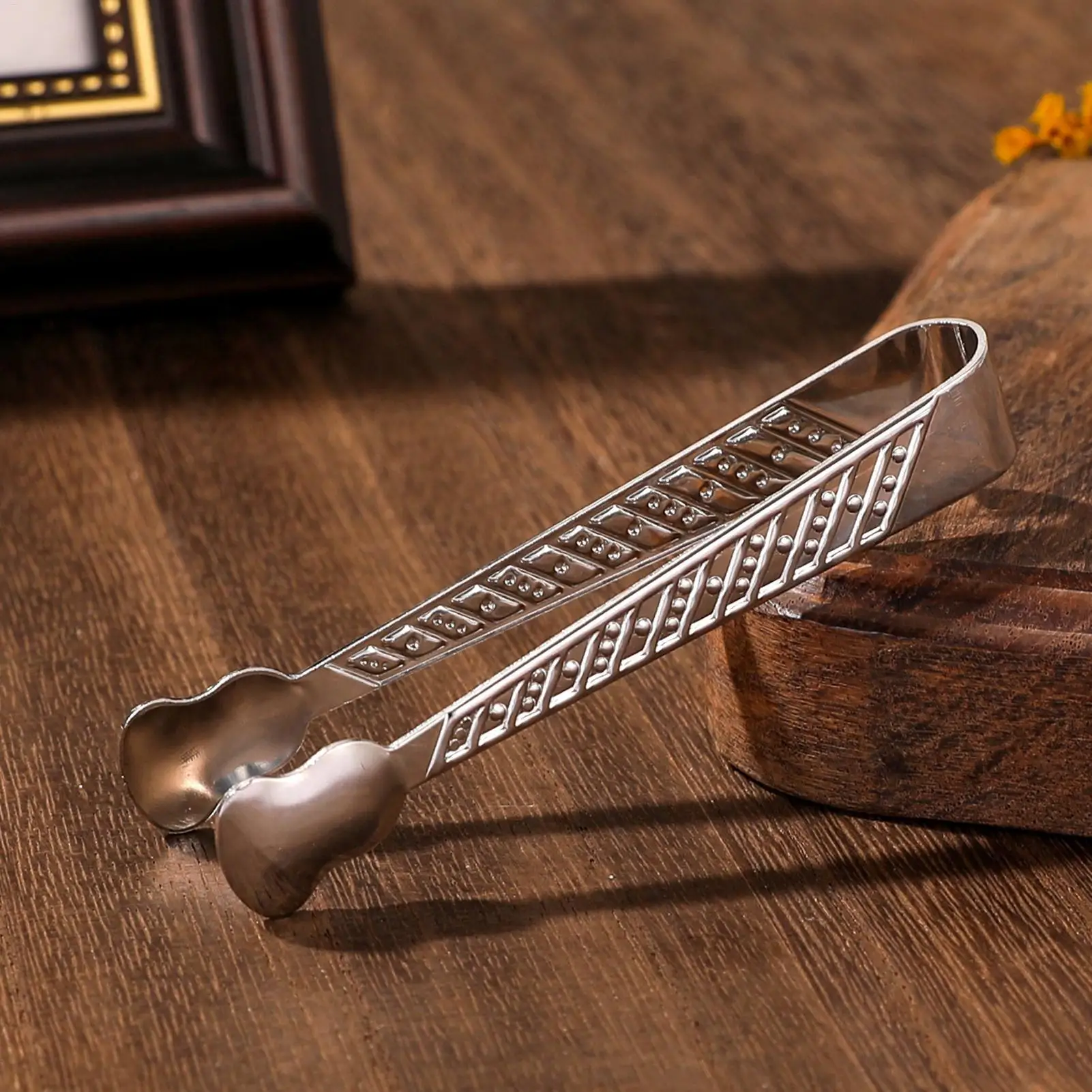 Incense Tongs Incense Burner Tongs Charcoal Furnace Clip Metal Non-slip Food Dessert Clamp Charcoal sheet locking tongs