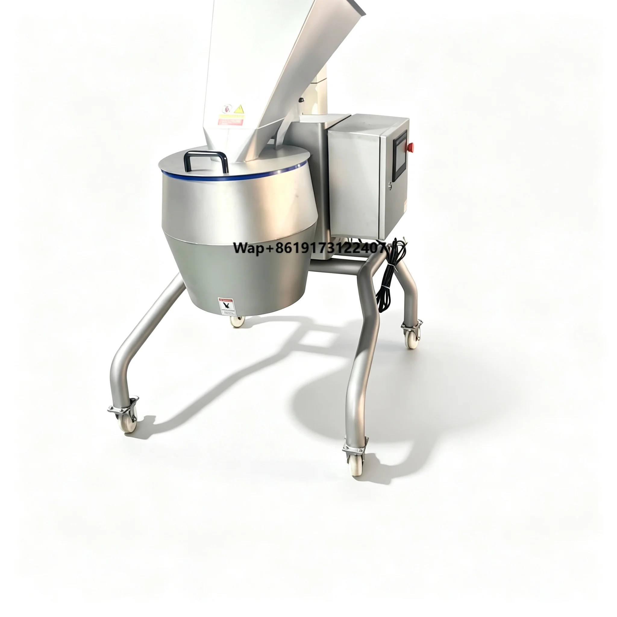 Commercial Food Vegetable Fruit Cutter Machine Slicer Dicer Shredder Automatic Stainless Steel Multi-Function