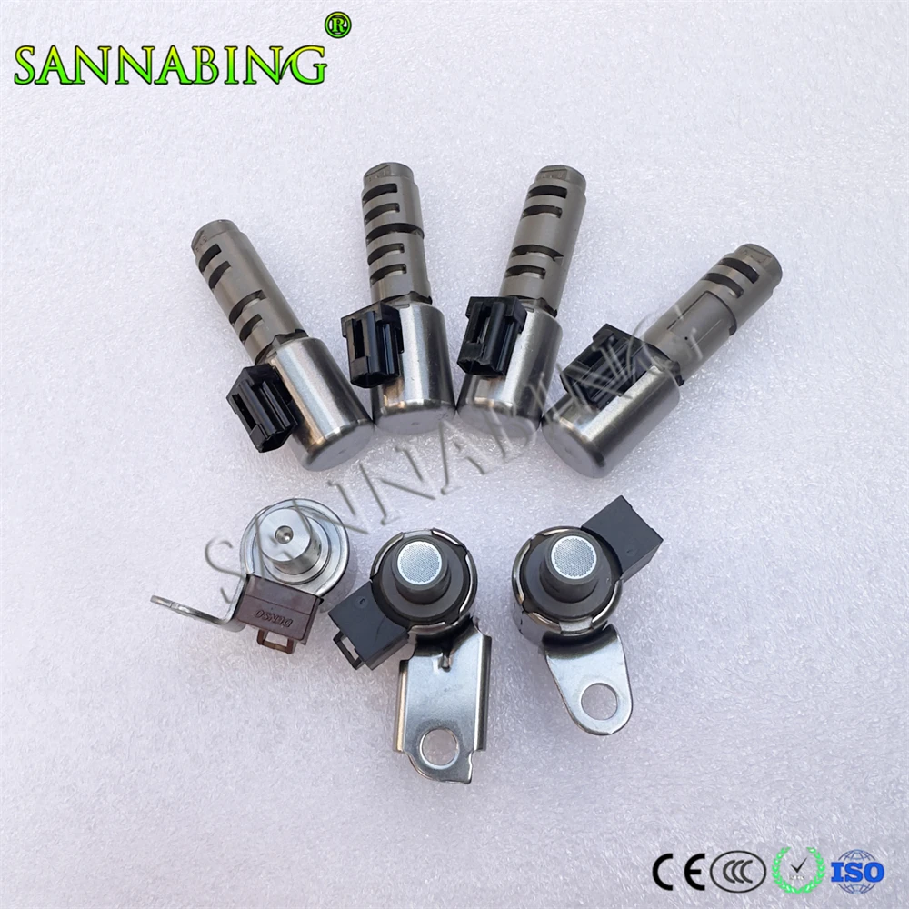 

7Pcs U150 U151 U151E U250E Transmission Solenoid Valve For 2002-2014 Toyota Alphard Camry RAV4