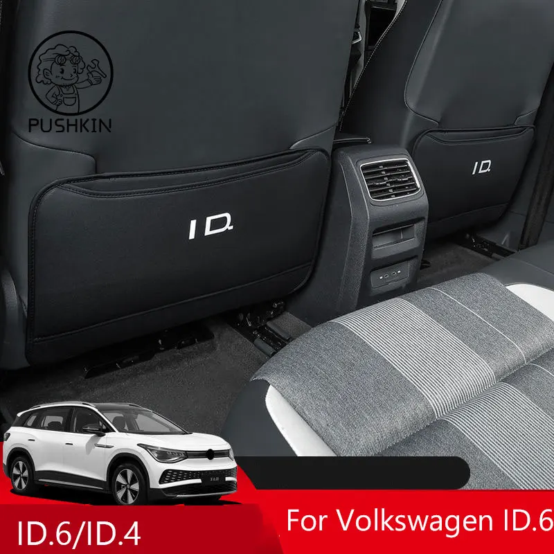 

For VW ID4 ID6 X/CROZZ Seat Anti-kick Protective Pad Cover Car Interior Modification Accessories