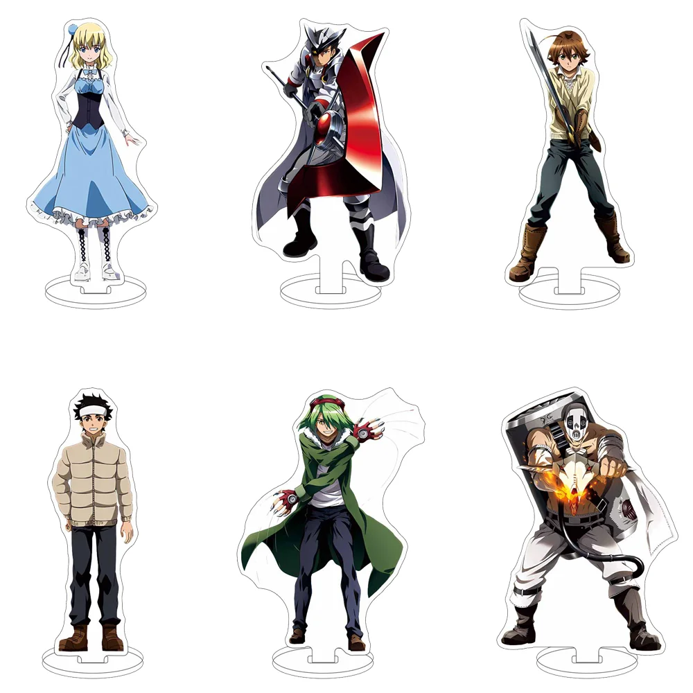 

Hot Anime Akame ga Kill! 15CM Acrylic Stand Model Figure Cosplay Characters Ornament Accessories Goods Collection Gifts