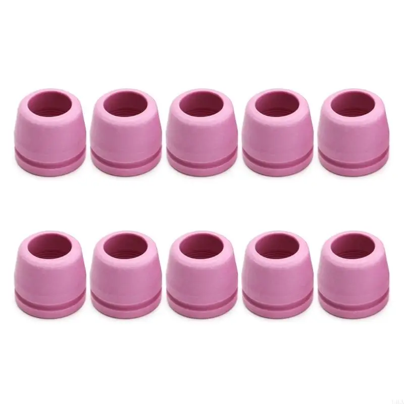 U4LA 10Pieces SG-55 AG-60 Plasma Shroud Shielding Ceramic Cups Fit for SG55 AG-60
