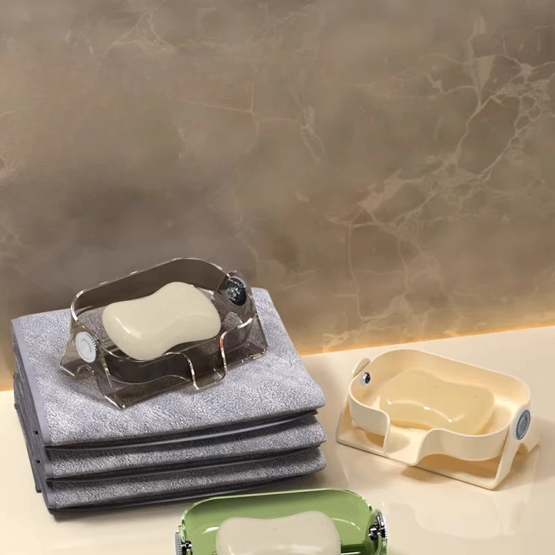 Double-layer Laundry Soap Box Household Draining Water Soap Box Simple Large-sized Creative Handmade Soap Rack Bathroom Holder