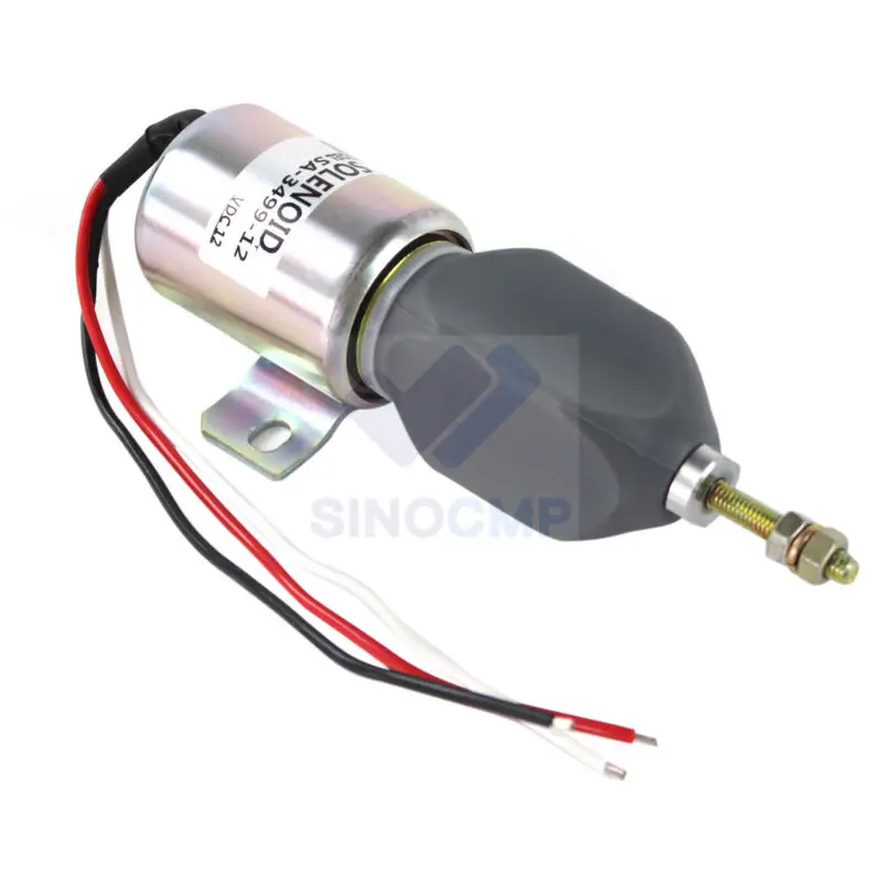 12V 1751ES-12E2ULB1S1 Fuel Shut Off Shutdown Solenoid SA-3499-12 SA-3786-12 For Woodward 1751ES-12E2ULB1 1751ES-12E6ULB5S8