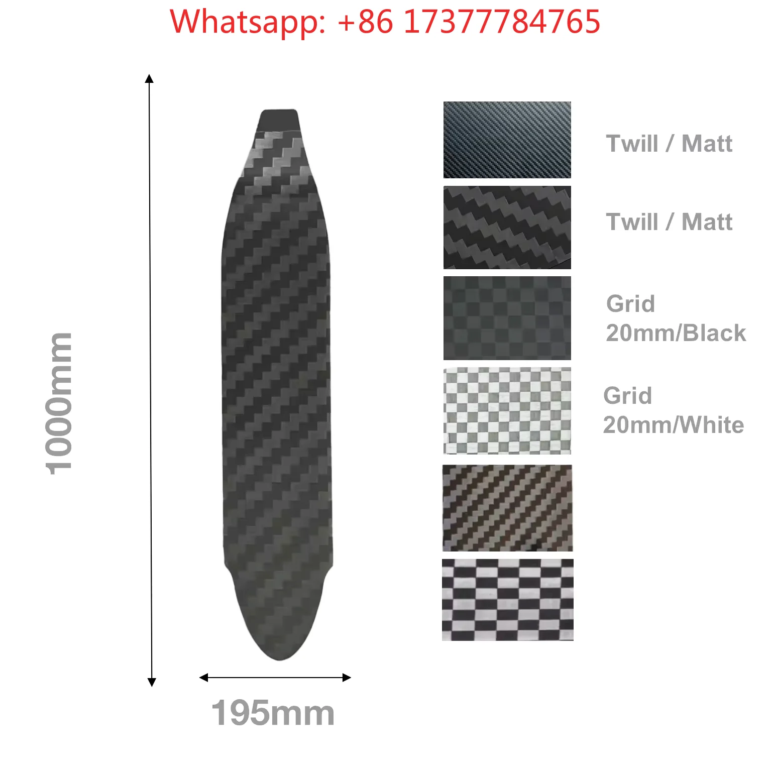 Free Diving Carbon Fiber Fins, Single Long Blade 820/890mm Professional Long Fins, Hot Selling Diving Gear