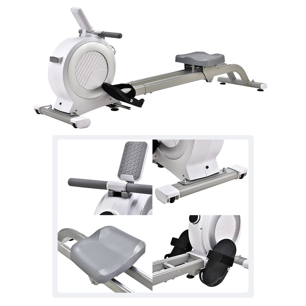 New Home Use High Quality Concept 2 Adjustable 32 Levels Foldable Seated Water Resistance Rowing Machine