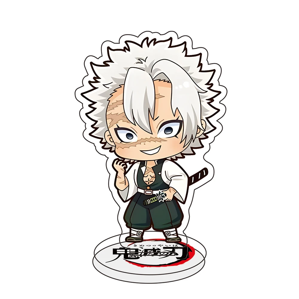 شيطان القاتل: كيميتسو نو يابا الاكريليك حامل شيطان القاتل توكيتورو مويتشيرو نموذج سطح المكتب زخرفة دمية أنيمي هدية للأطفال