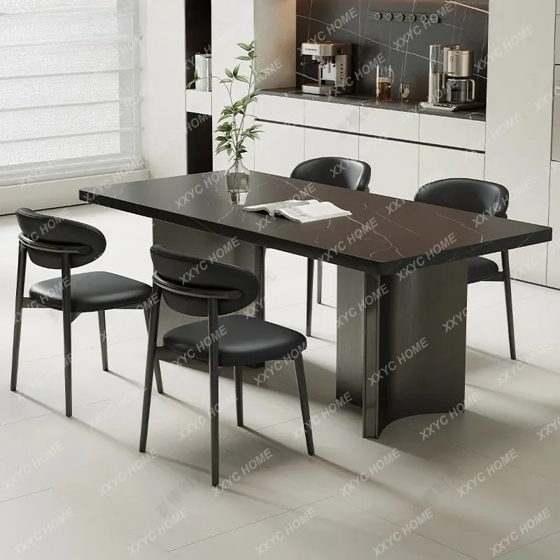 XX Modern Kitchen Tables Tall Luxury Style Dining Tables Rectangle  Dining Room Furniture
