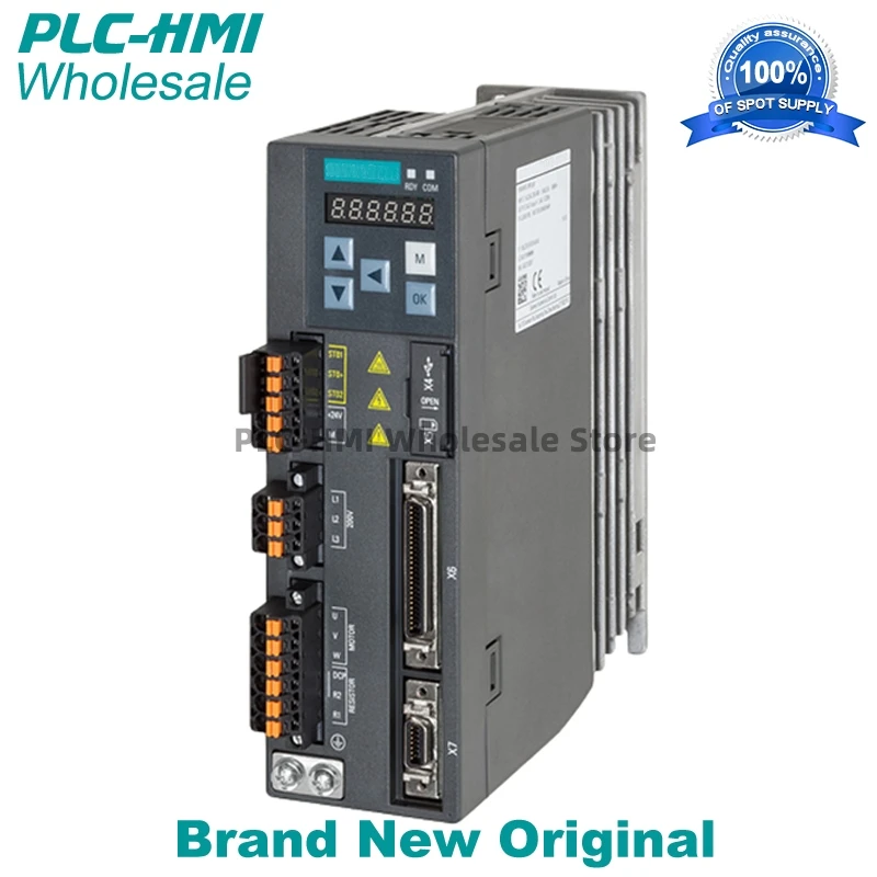 6SL3210-5FB10-8UF0 6SL32105FB108UF0 SINAMICS V90, with PROFINET Input voltage: 200-240 V 1/3-phase AC Original Brand New