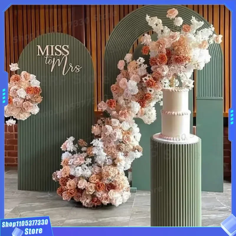 Elegant PVC Wedding Background for Bride and Groom Romantic Beach Birthday Party Decoration Event Backdrop Low MOQ Theme