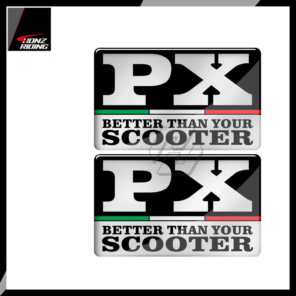 For Piaggio Vespa Scooter PX125 PX150 PX200 PX 125 150 200 3D Motorcycle Sticker