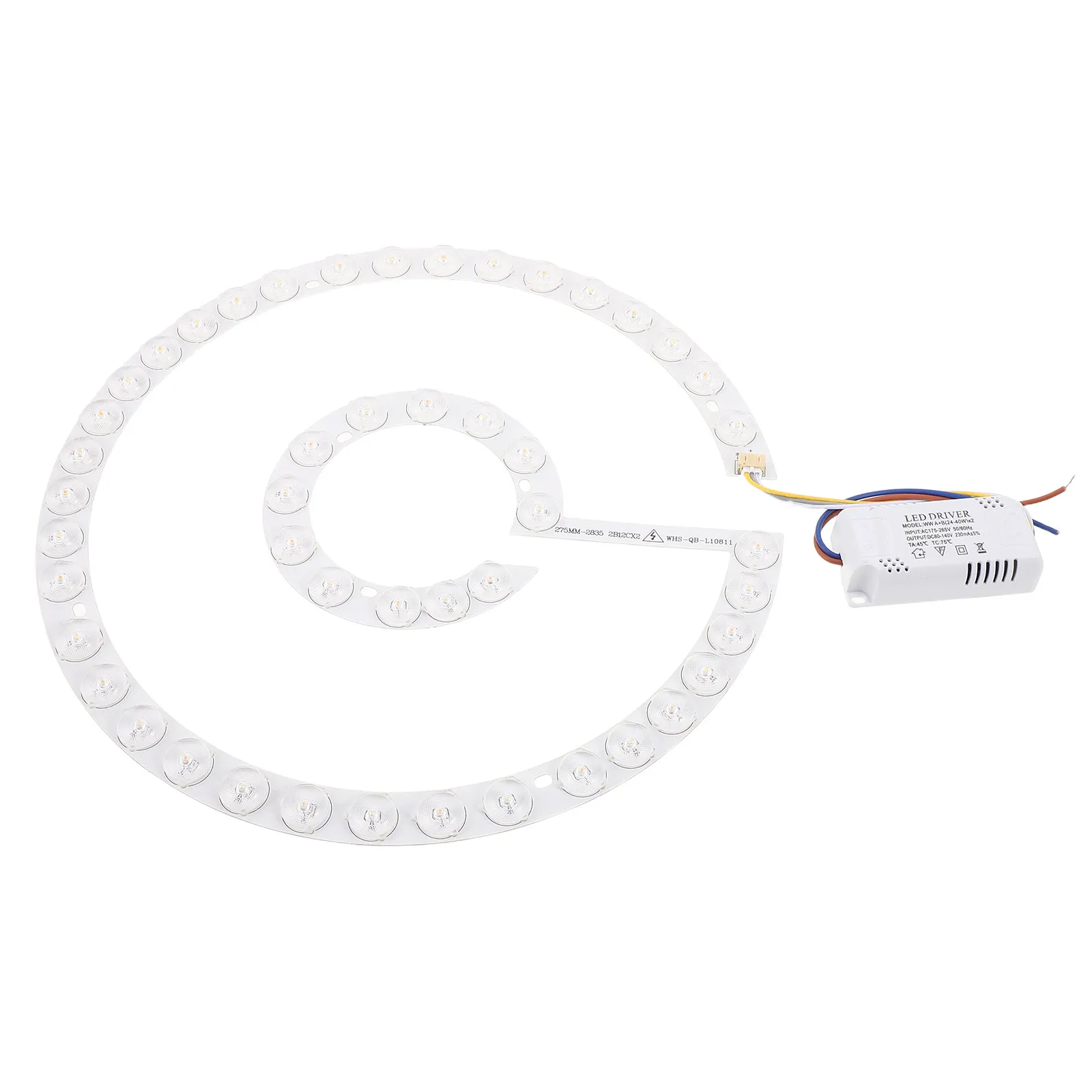 LED Ceiling Fan Light Retrofit Panel 54W Magnetic Ring Light Module Flush Mount Fan Universal Replacement Home Lighting