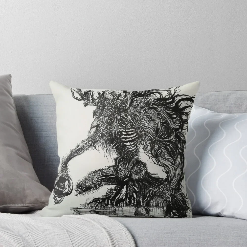 

Beast Cleric Dark Souls. Gothic art Throw Pillow luxury sofa pillows Sofa Cushions Covers pillow cover christmas pillow