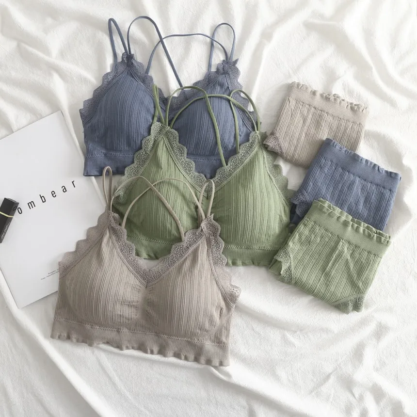 Lace Anti-Light Strapless Bralette Thin Short Base Layer Underwear Student Girl Wrap Chest Vest Hidden Belly Bandeau Top