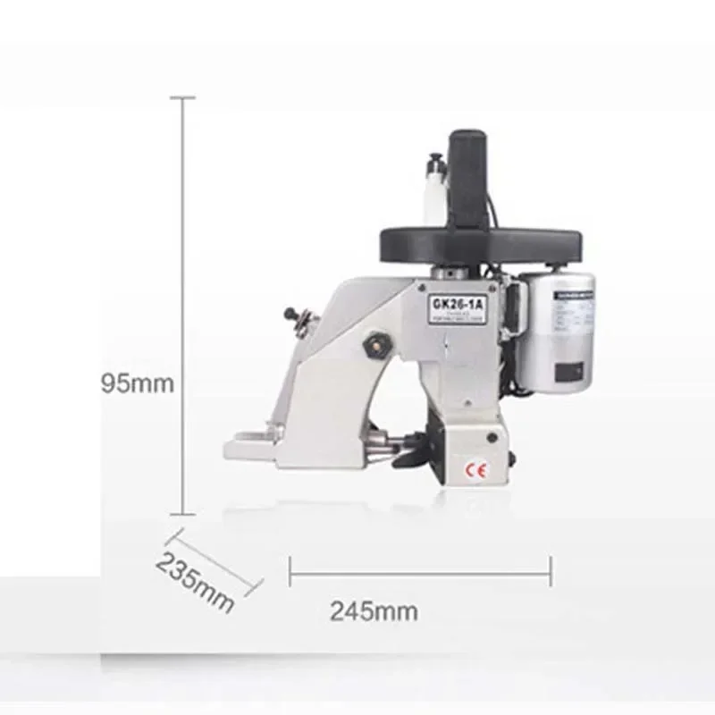 NewGK26-1A Portable Electric Bag Sealing Machine 220V/90W Woven Bag Sewing Sealing Machine Sealing Packaging Machine