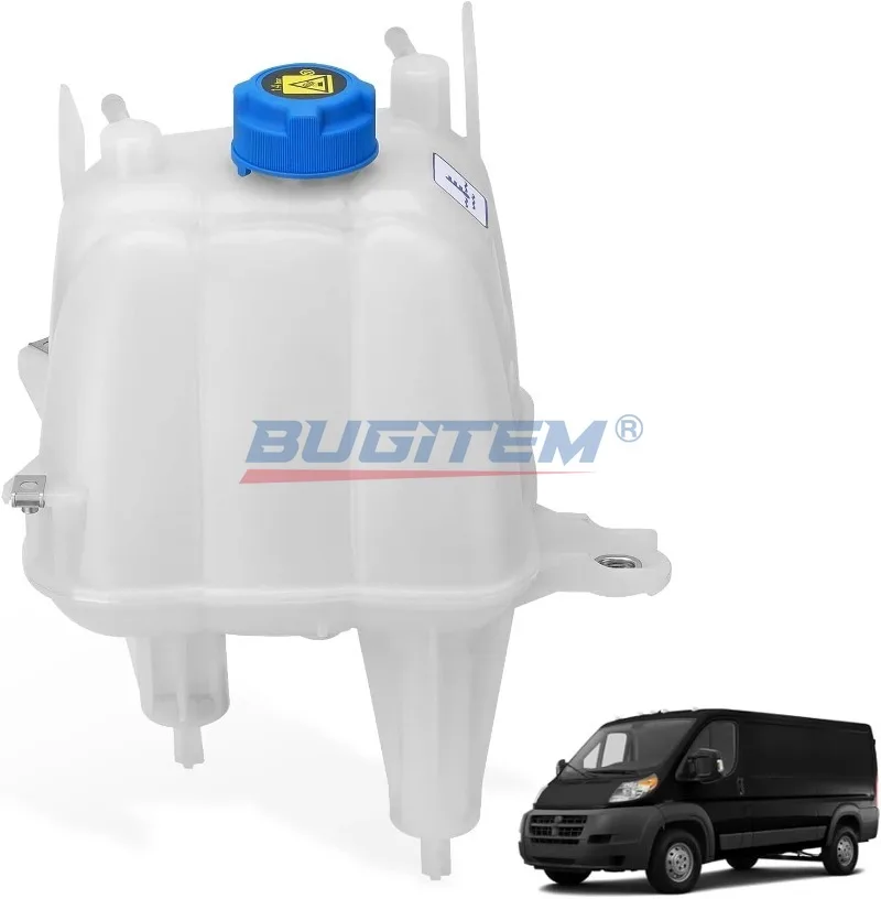 Pressurized Bottle Coolant Recovery Reservoir 52014880AA 603-832 For ProMaster 1500 2500 3500 2014 2015 2016 2017-2021