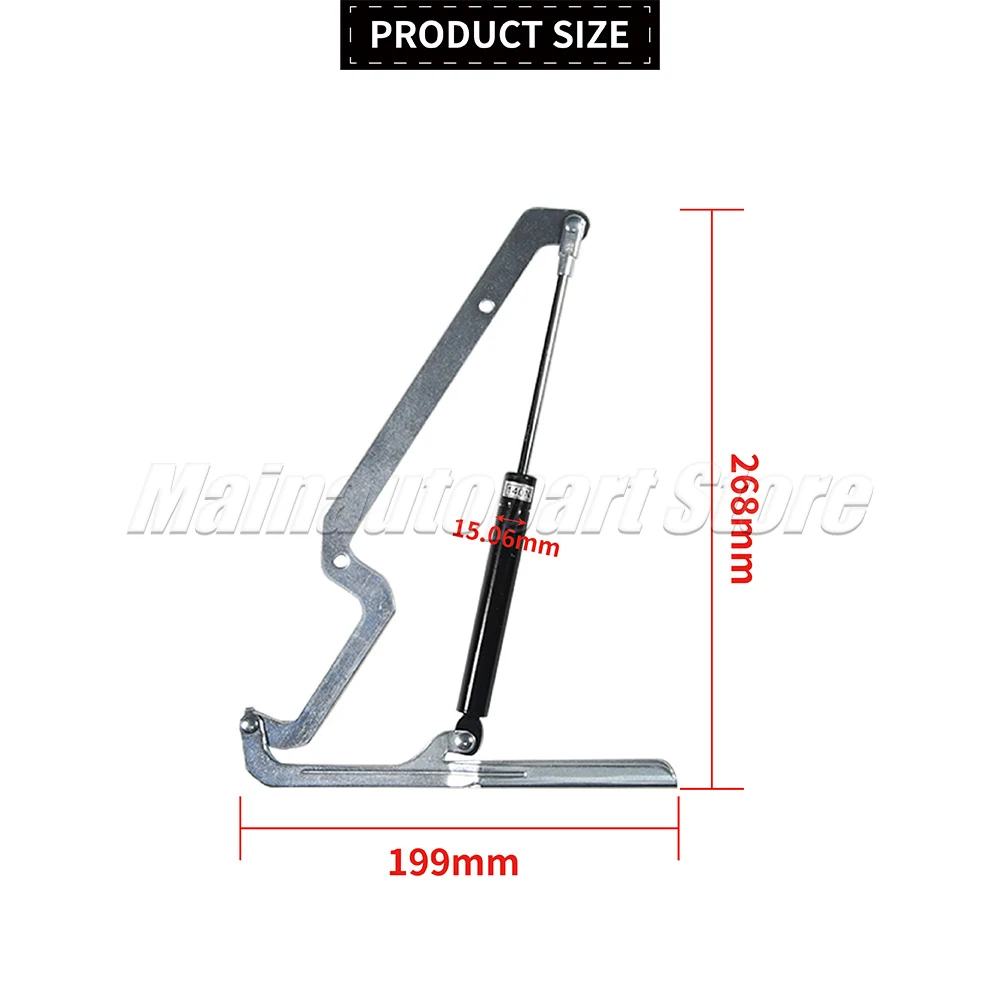Bisagra de repuesto nueva apta para bisagra Keter Store It Out Arc/Max/Ace /Prem 1150 XL/Elite WLPS Duty 565308