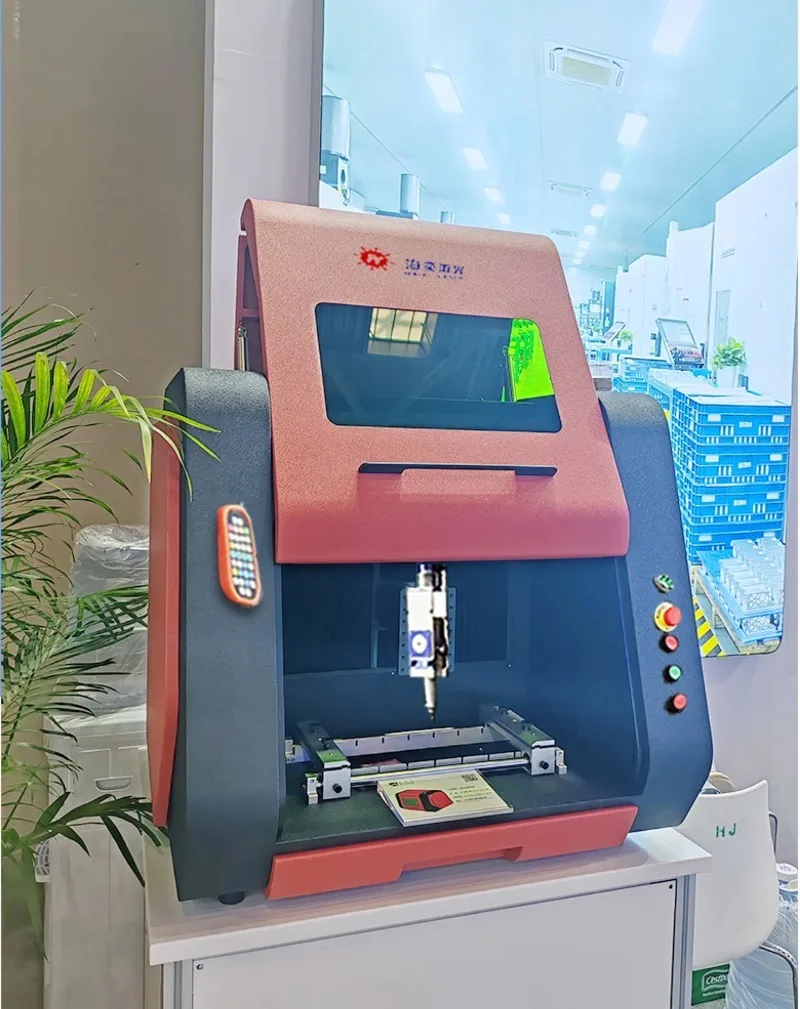 Mini Automatic    Cutting Machine Water Cooling for University Scientific Research Hiwin Guiderail & WSX    Head