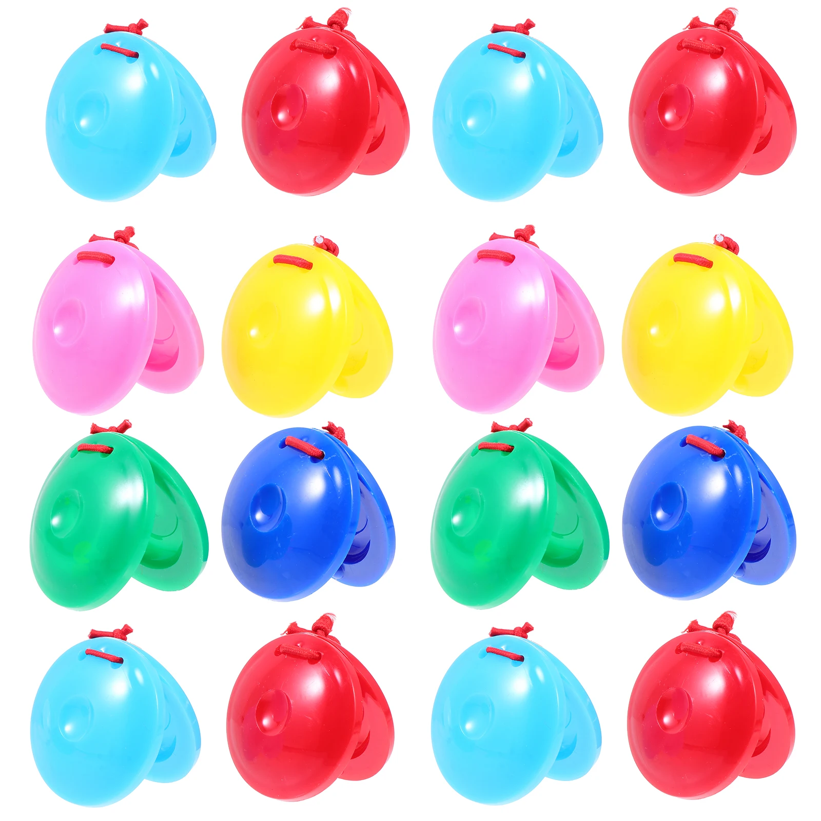 

24 Pcs Colorful Dance Board Musical Instruments for Kids Creative Castanets Percussion Playthings Music Education Toys Smooth