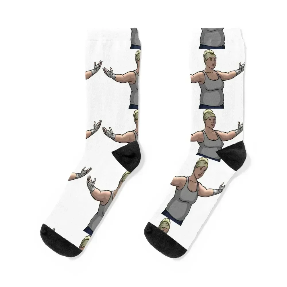 

Archer Pam Poovey Season 11 Fx Snooze Fest Socks funny gifts christmass gift Socks For Girls Men's