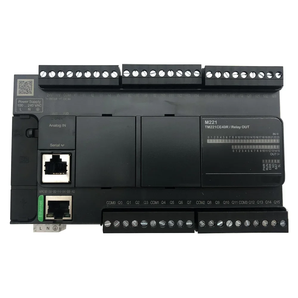 

1pcs Original M221 Controller TM221CE40R TM221CE40T TM221CE40U TM221C40R TM221C40T TM221C40U