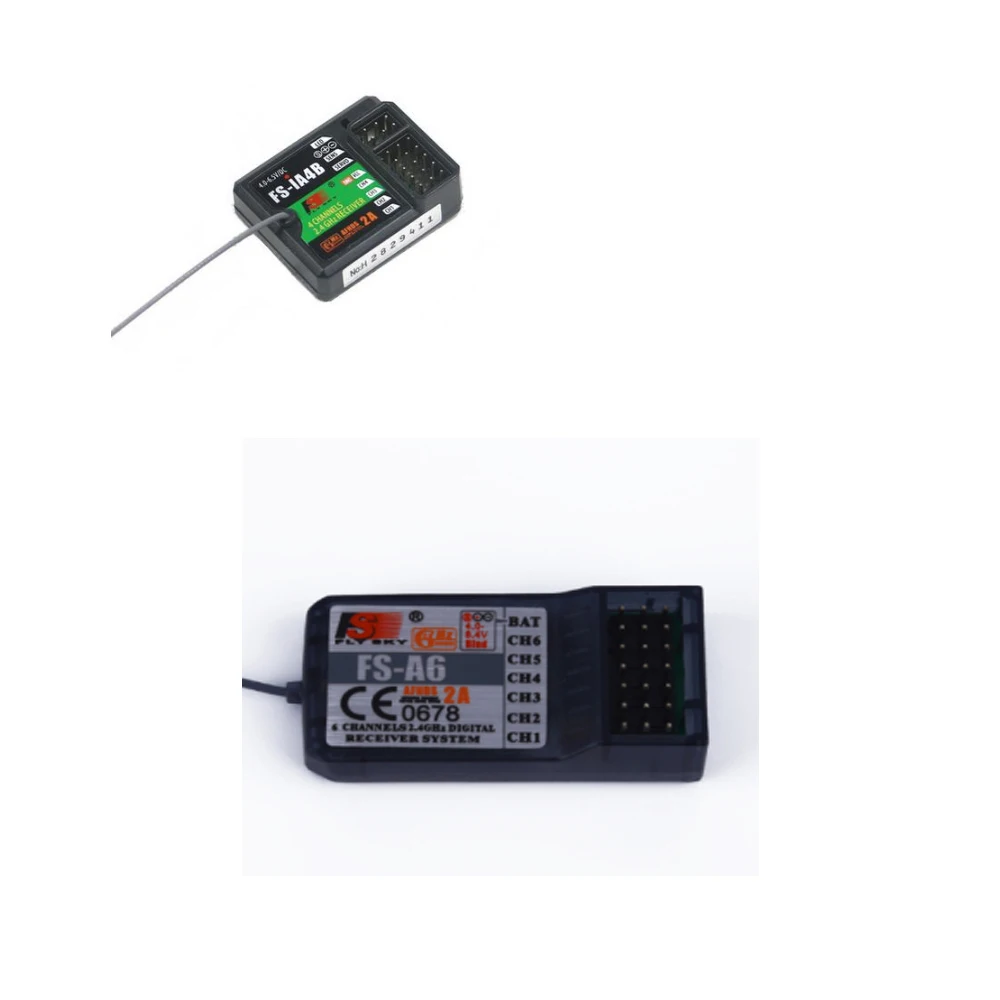 Flysky FS-GR3E FS-A3 FS-A6 FS-R6B FS-X6B FS-iA6 FS-iA6B FS-BS6 FS-A8S FS-R9B FS-iA10 FS-iA10B Receptor de control remoto para transmisor Flysky
