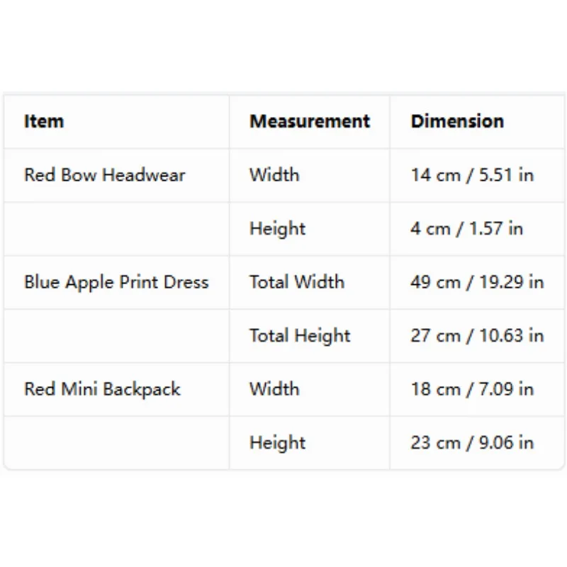 2026 Breathable Lightweight School Season Outfit Set for 23 Inch Patio Front Yard Goose Easy On Off Design (without Goose)