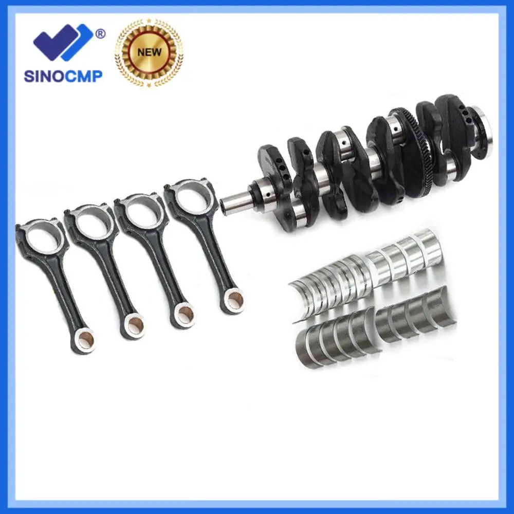 M270 M274 2.0 Engine Crankshaft Connecting Rods & Bearing Set For Mercedes-Benz B200 C200 C250 C300 E200 E250 E300 GLC200 GLC300