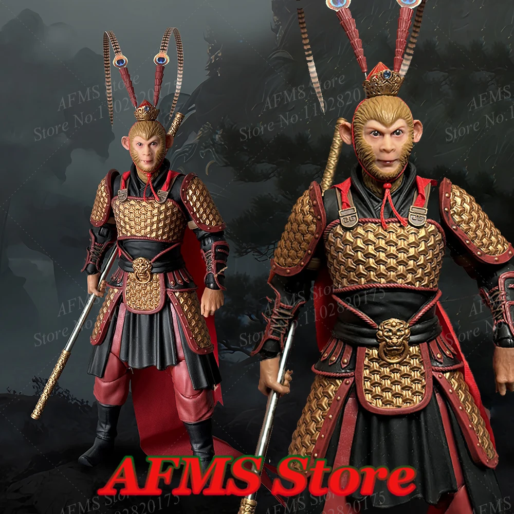 

1/10 Scale Collectible Figure Sun Wukong Journey To The West Monkey King Monk Full Set Men Soldier Action Figure Model Toys