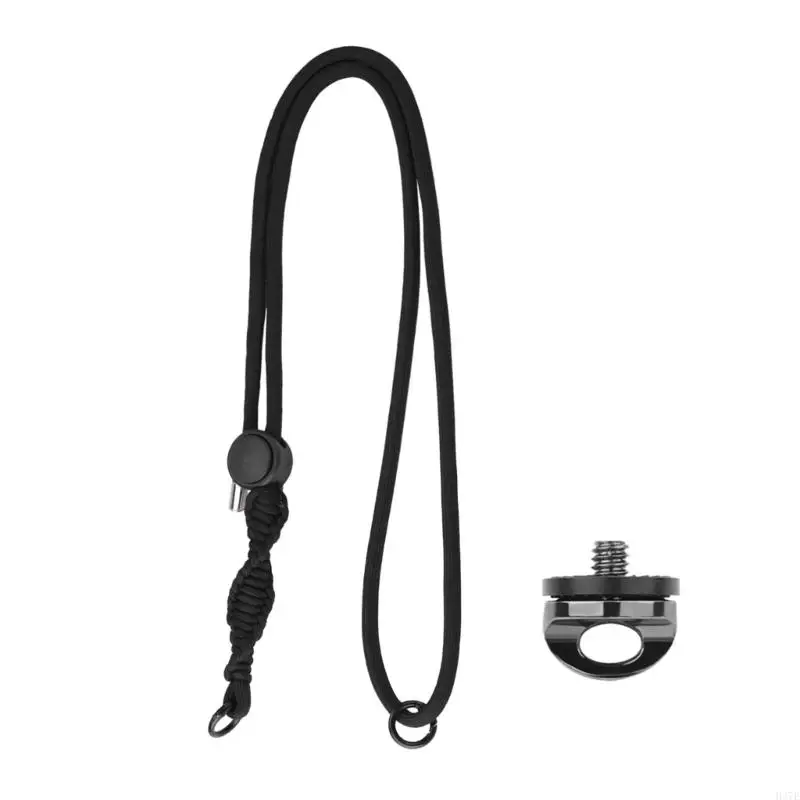 Comfortable Camera Neck Strap With Safety Lock For Pocket 3 Cameras Active Use