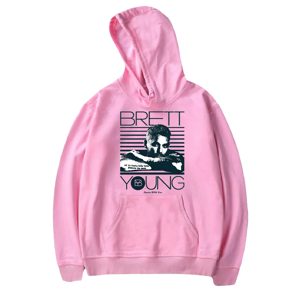 

Brett Young hoodies Printed Internet celebrity hoodies sweatshirts long Sleeve hoodies unisex sweatshirt music fans