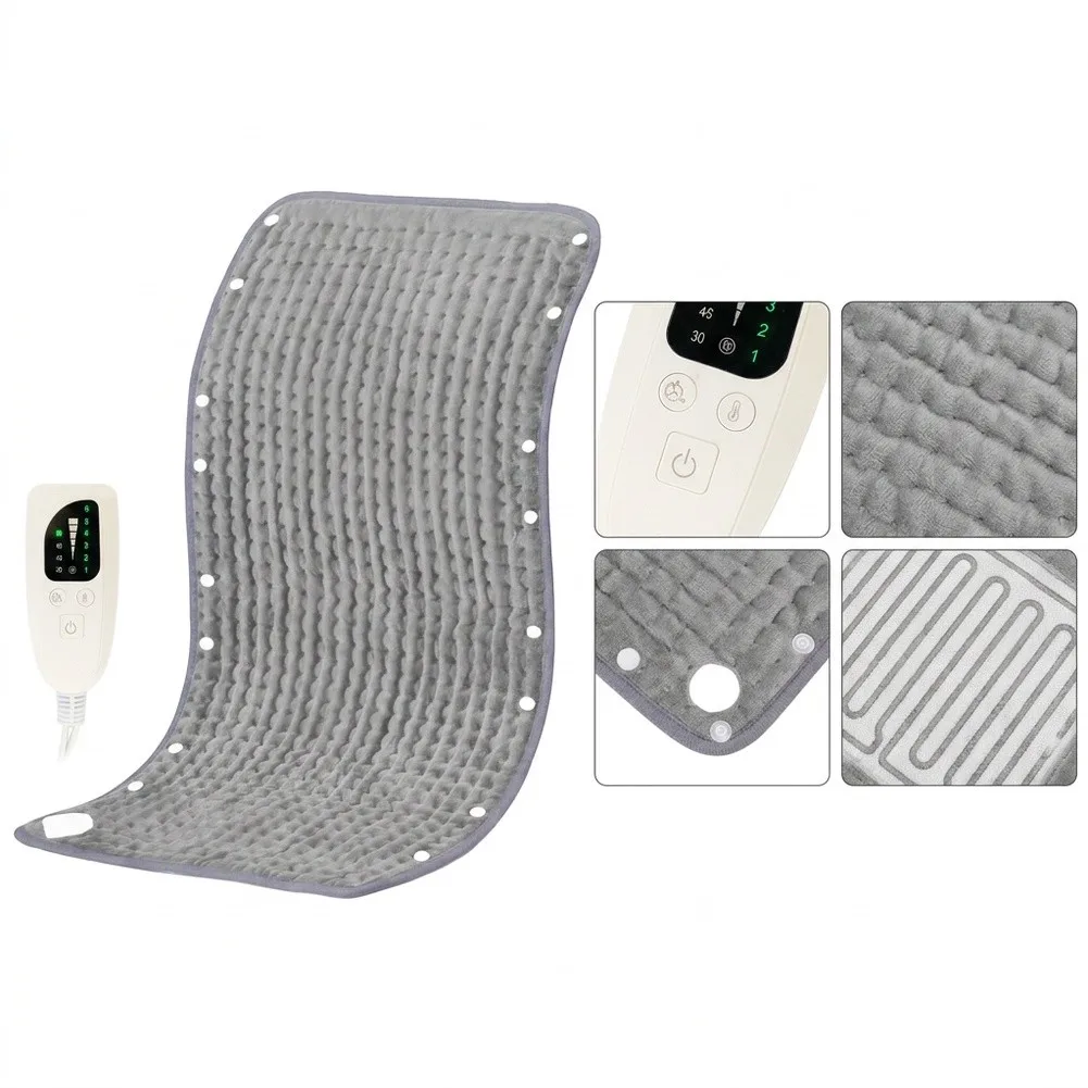 Large For Full-Body Heating Pad with Quilted Design Even Heat Distribution 6 Adjustable Levels for Home Office