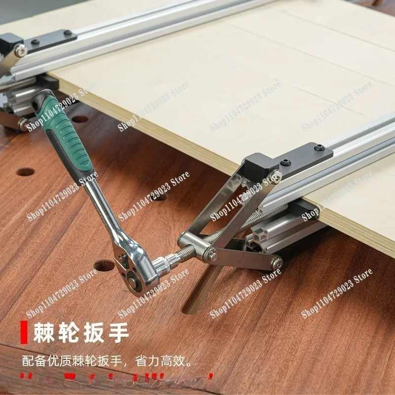 High-quality four-way pressure fixture for clamping panels in  directions, suitable for , cabinet, and furniture manufacturers