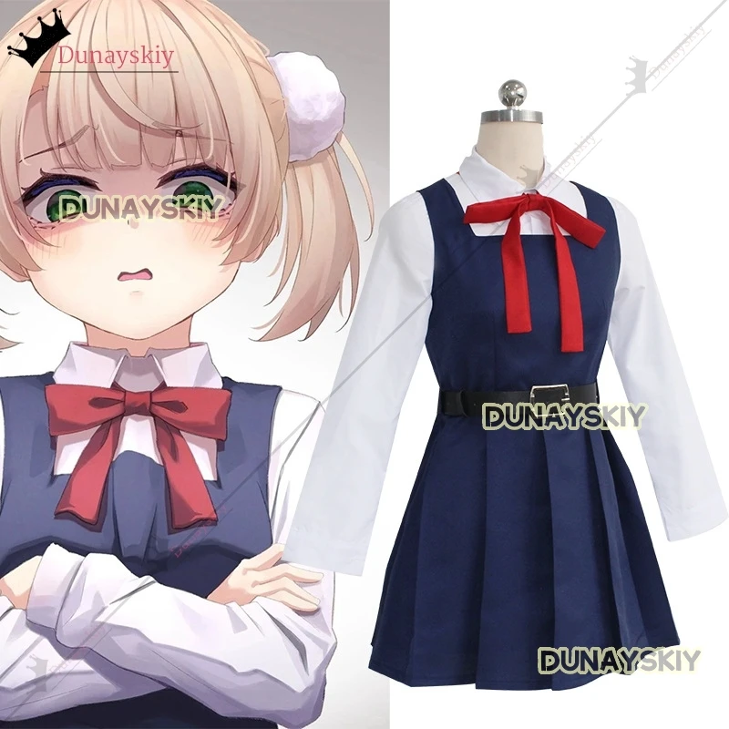 Shigure Ui Cosplay Kostüm Mitaka Asa Cos Kleidung Perücke JK Mädchen Schuluniform Nette Kawaii Kleid XS-XXXL Outfits Für Anime Party