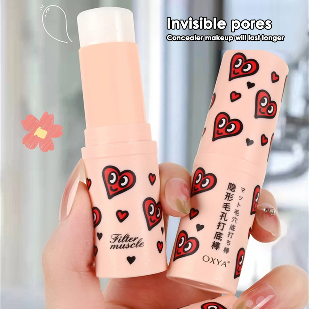 2023 Nieuwe Onzichtbare Porie Gezicht Primer Langdurige Make-Up Primer Stick Foundation Olie Controle Gezicht Matte Primer Koreaanse Cosmetische